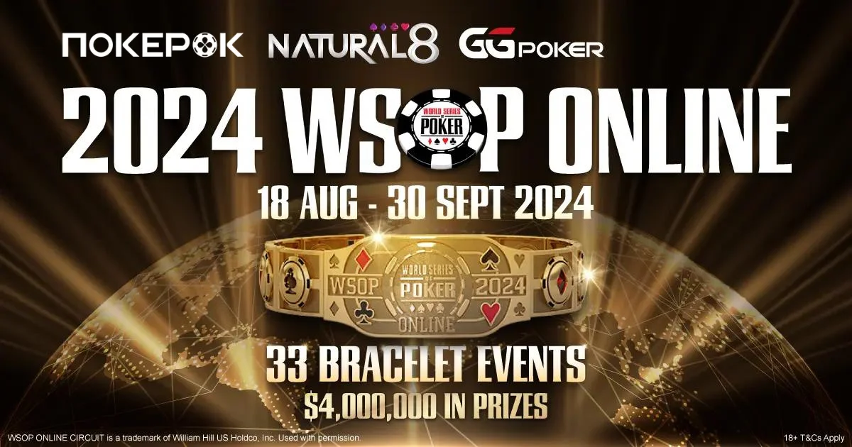 WSOP 2026 Online на официальном сайте GGPokerok.com